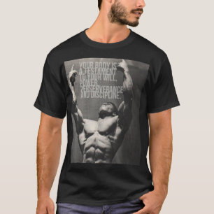 T-shirt Motivation "Body building"