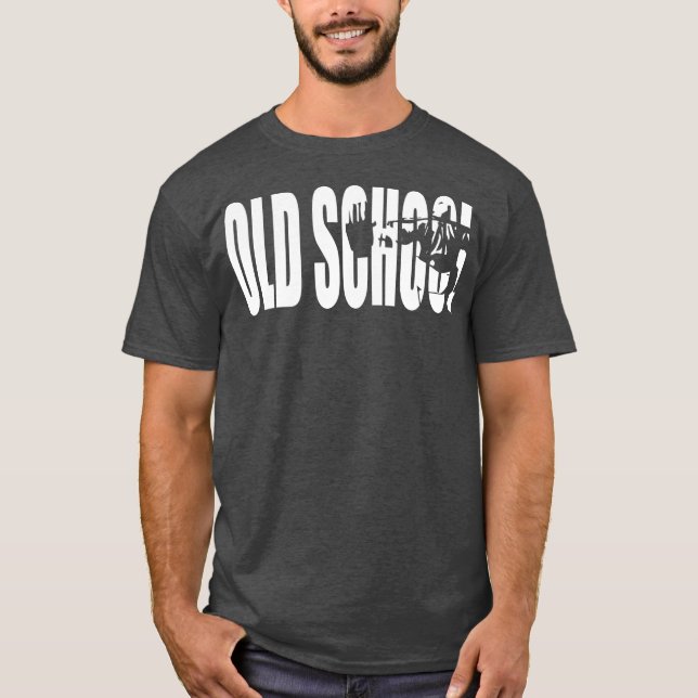 T-shirt Motivation "Body building" - Force de l'ancienne é (Devant)
