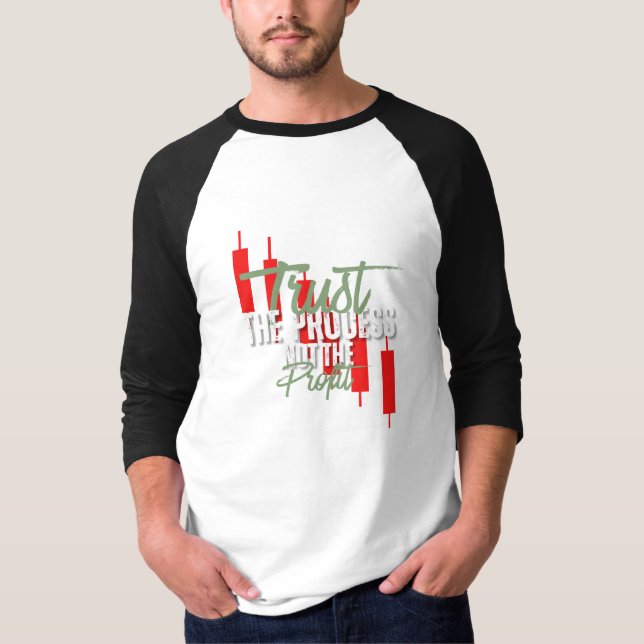 T-shirt Motivation commerciale | Confiance | Autodisciplin (Devant)