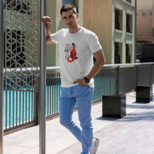 T-shirt Motivation Créature Abstraite