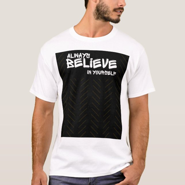 T-Shirt Motivation Croire En Soi (Devant)