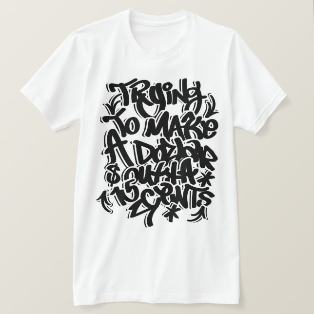 T-shirt Motivation de capot (Design devant)