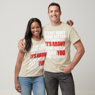T-shirt Motivation de conditionnement physique et de muscu