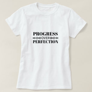 T-shirt Motivation de Croissance Consciente Priorité au Pr