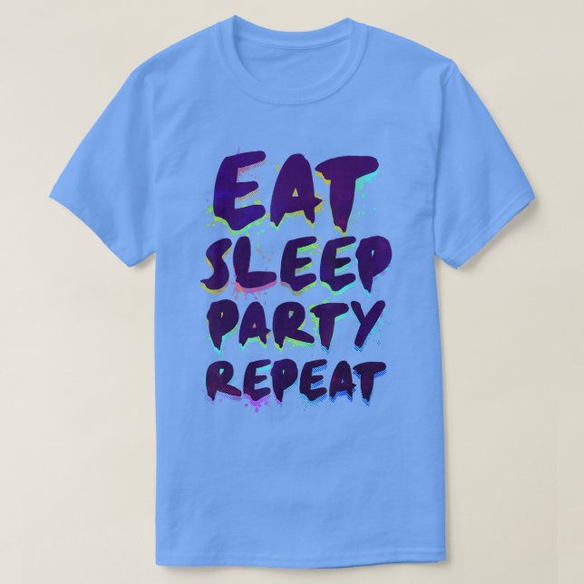 T-shirt Motivation de la fête de l'alcool (Design devant)