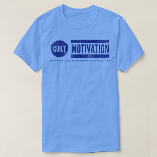 T-shirt Motivation de la guilt Design Couleur cinquième li (Design devant)