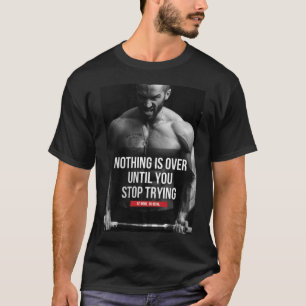 T-shirt Motivation de la salle de gym pour la musculation