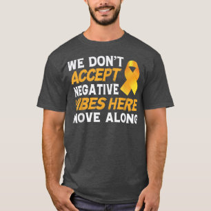 T-shirt Motivation de sensibilisation au cancer chez l'enf