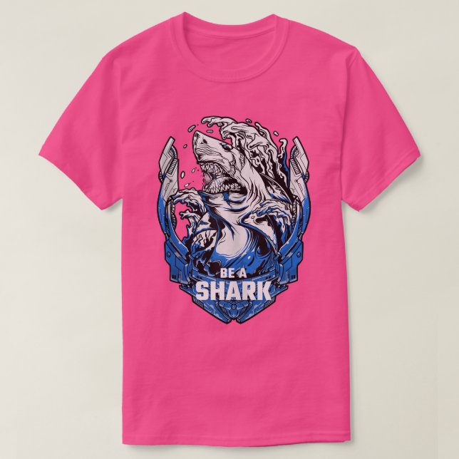 T-shirt Motivation des paroles de requin Soyez un Débardeu (Design devant)