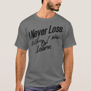 T-shirt Motivation Design Citation Inspirationnelle et Mot