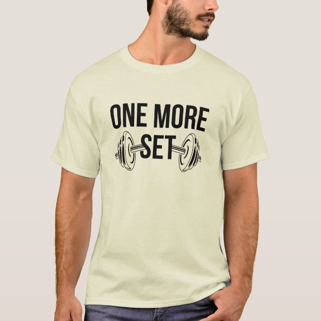 T-shirt Motivation du gymnase (Devant)