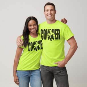 T-shirt Motivation du gymnase - CONQUER