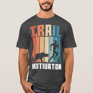 T-shirt Motivation du sentier Drôle Femmes courir sport at