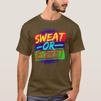 T-shirt Motivation Exercice Fitness Training Gym