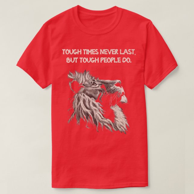 T-shirt Motivation Exercice Performance Business Lion Shir (Design devant)