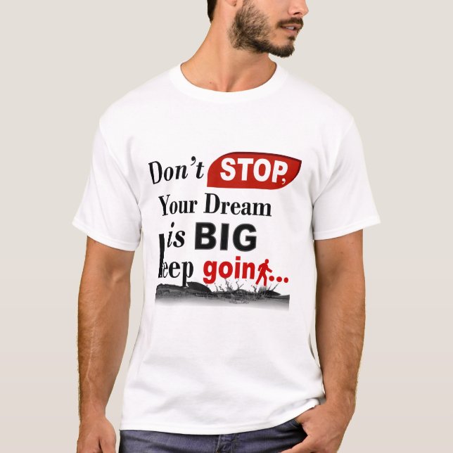T-shirt motivation, inspiration, citations et positivité (Devant)