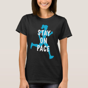 T-shirt Motivation Motivation Moitié Marathon Pace Entraîn