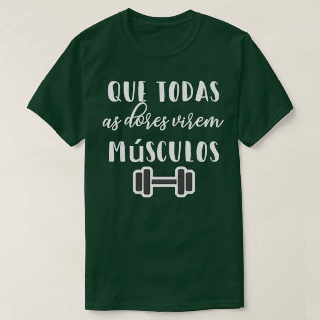T-shirt Motivation physique (Design devant)
