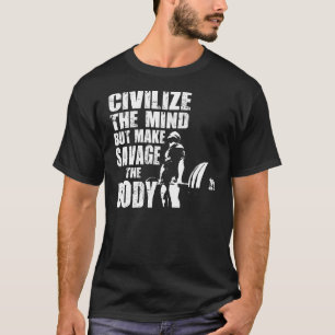 T-shirt Motivation Poids - Civiliser L'Esprit