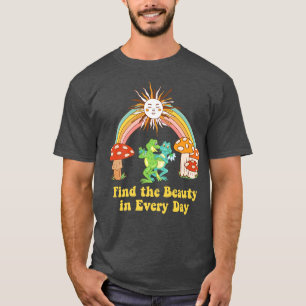 T-shirt Motivation positive Grenouille Cottage coeur greno