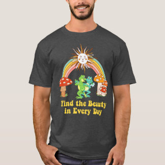 T-shirt Motivation positive Grenouille Cottage coeur greno