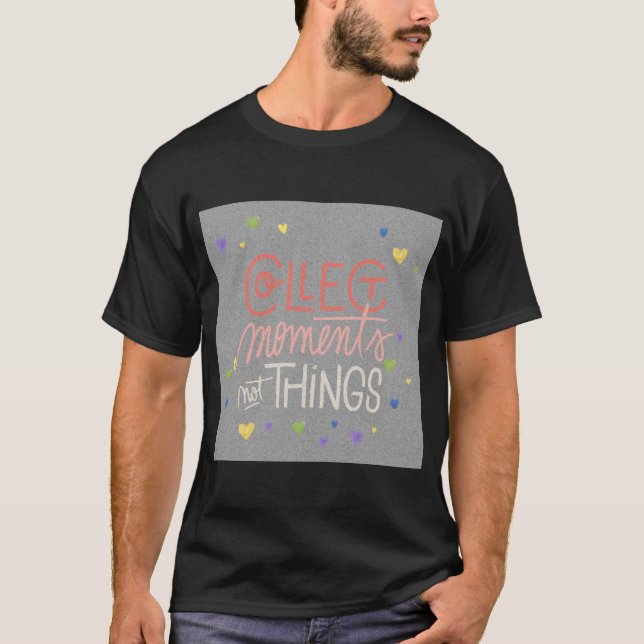 T-shirt Motivation pour le design de mode de vie blasé (Devant)