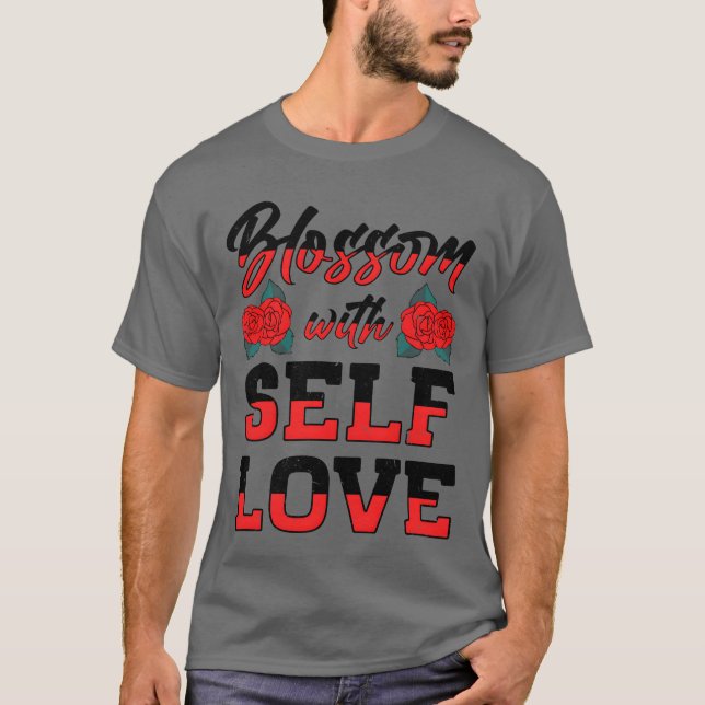 T-shirt Motivation SLove Positivity Love Yours S family (Devant)