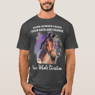 T-shirt Motivation spirituelle du cheval cavalier équestre