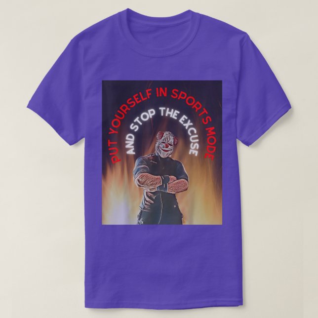 T-shirt Motivation sportive (Design devant)