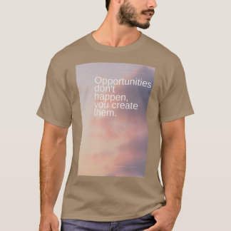 T-shirt Motivational quoted design
