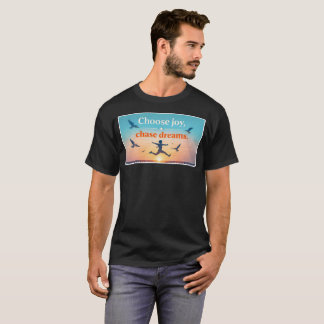 T-shirt Motivational Sunset Quote Art