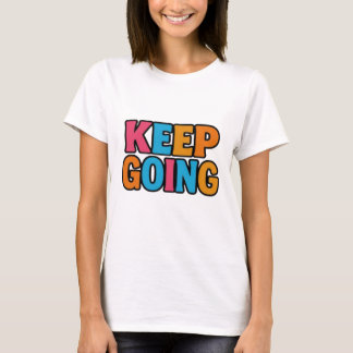 T-shirt Motivational Typography for Fitness and Office