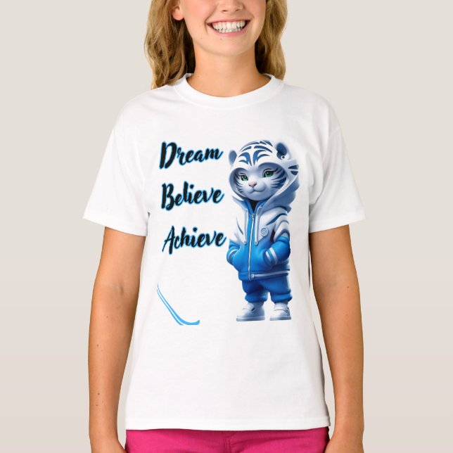 T-Shirt motivationnel - Citation Inspirationnelle  (Devant)