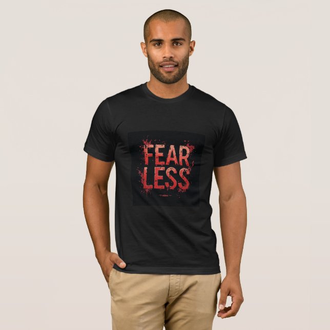 T-shirt Motivationnel | Confiance et audace (Devant entier)
