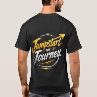 T-shirt motivationnel « Démarrez le voyage »