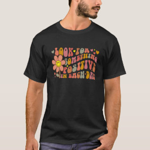 T-shirt Motivationnel Positif Retro Citation Affirmation S