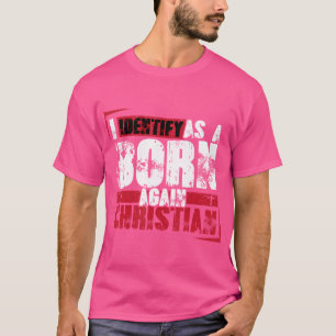 T-shirt Motivationnelle Chrétienne Je Me Reconnais Comme U