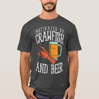 T-shirt Motivé Par L'Abeille Et La Bière