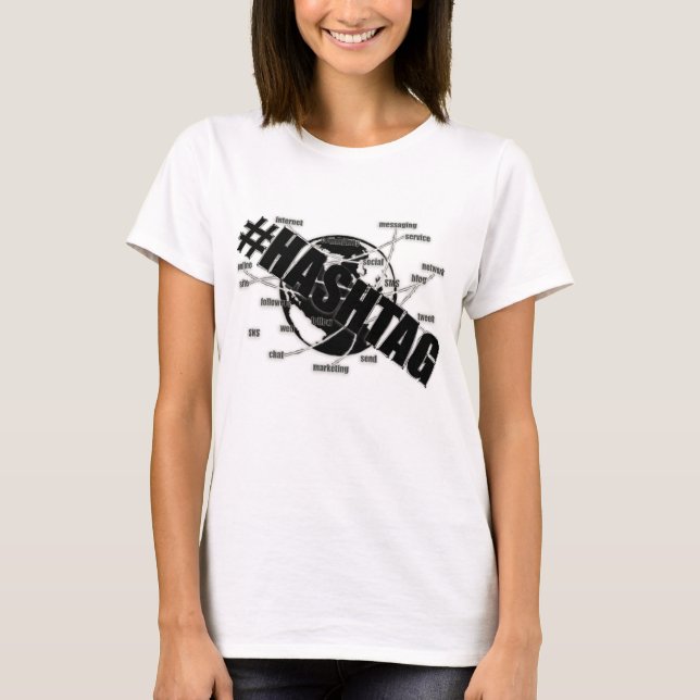 T-SHIRT MOTMOTIFHASHTAG (Devant)