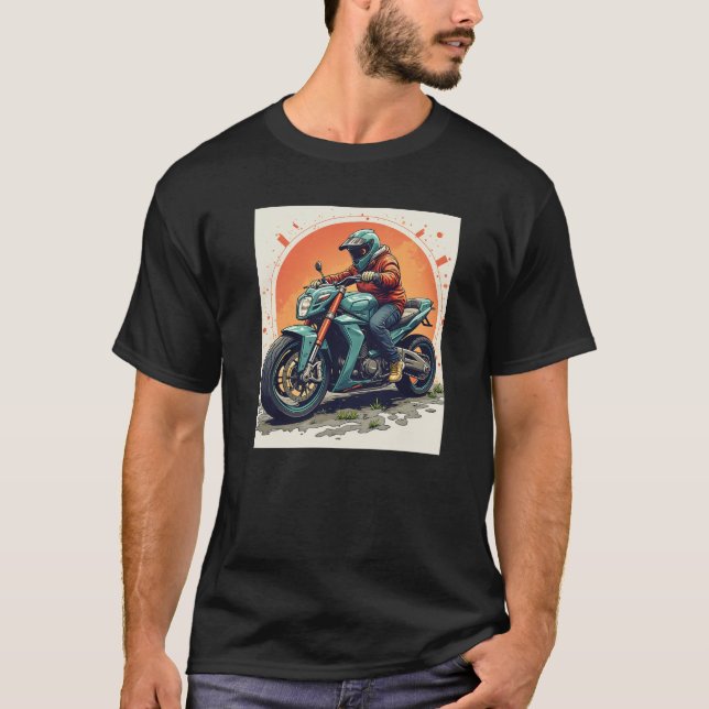 T-shirt moto (Devant)