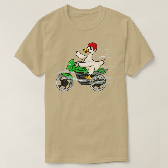 T-shirt Moto à canard (Design devant)