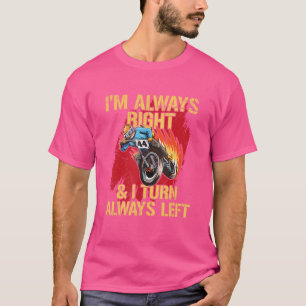 T-shirt Moto À Piste Plate Pour Une Course À Piste Plate