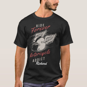 T-shirt Moto Addict Motorcycle sur mesure