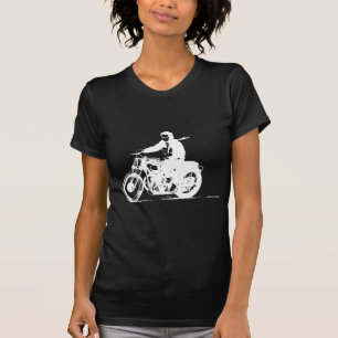 T-shirt Moto blanche