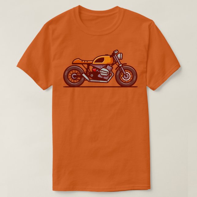 T-shirt Moto Cafe Racer (Design devant)