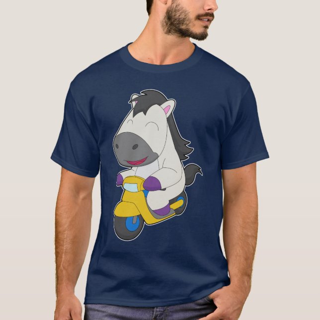 T-shirt Moto Cheval (Devant)