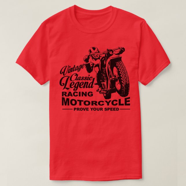 T-shirt Moto ClassicRacing (Design devant)