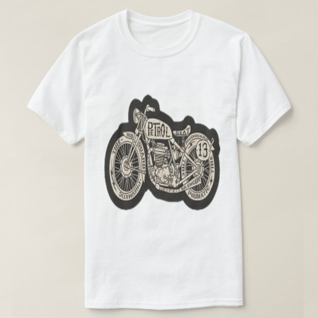 T-shirt Moto Classique PETROL 13 (Design devant)