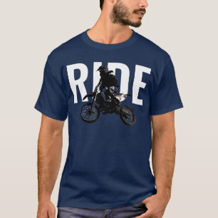T-shirt Moto-cross Sport Pop Art Ride