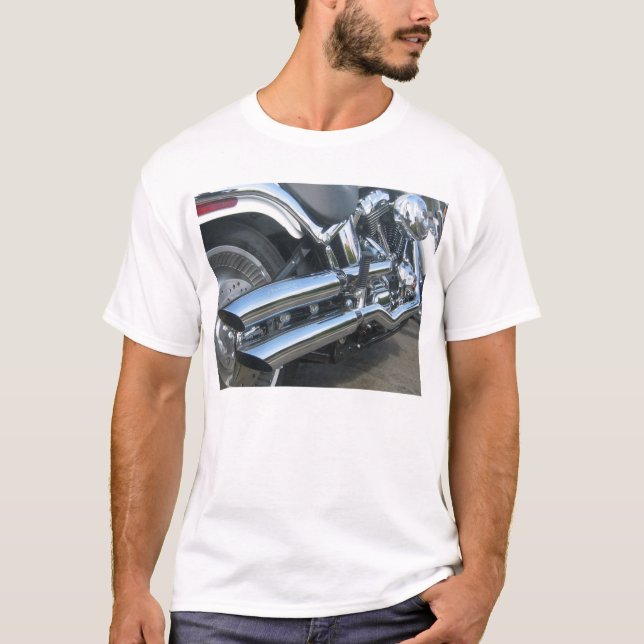 T-shirt Moto de Harley (Devant)